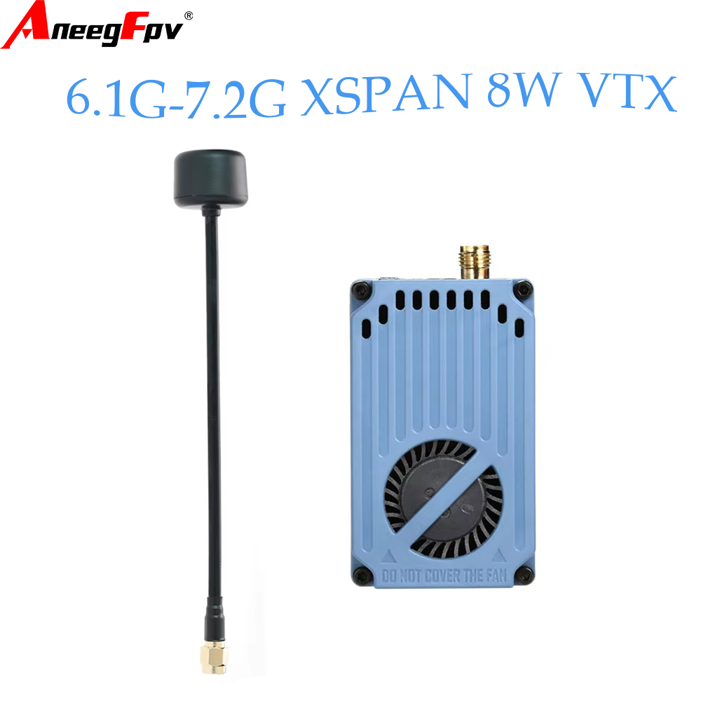 Fpv Drone Antenna - RUSHFPV 6.1‑7.2G 8W X61728 VTX Videoübertragungsmodul