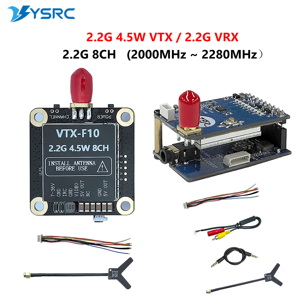 Fpv Drone Goggles - 2.0-2.2G 4.5W VTX 8CH FPV Video-Sender