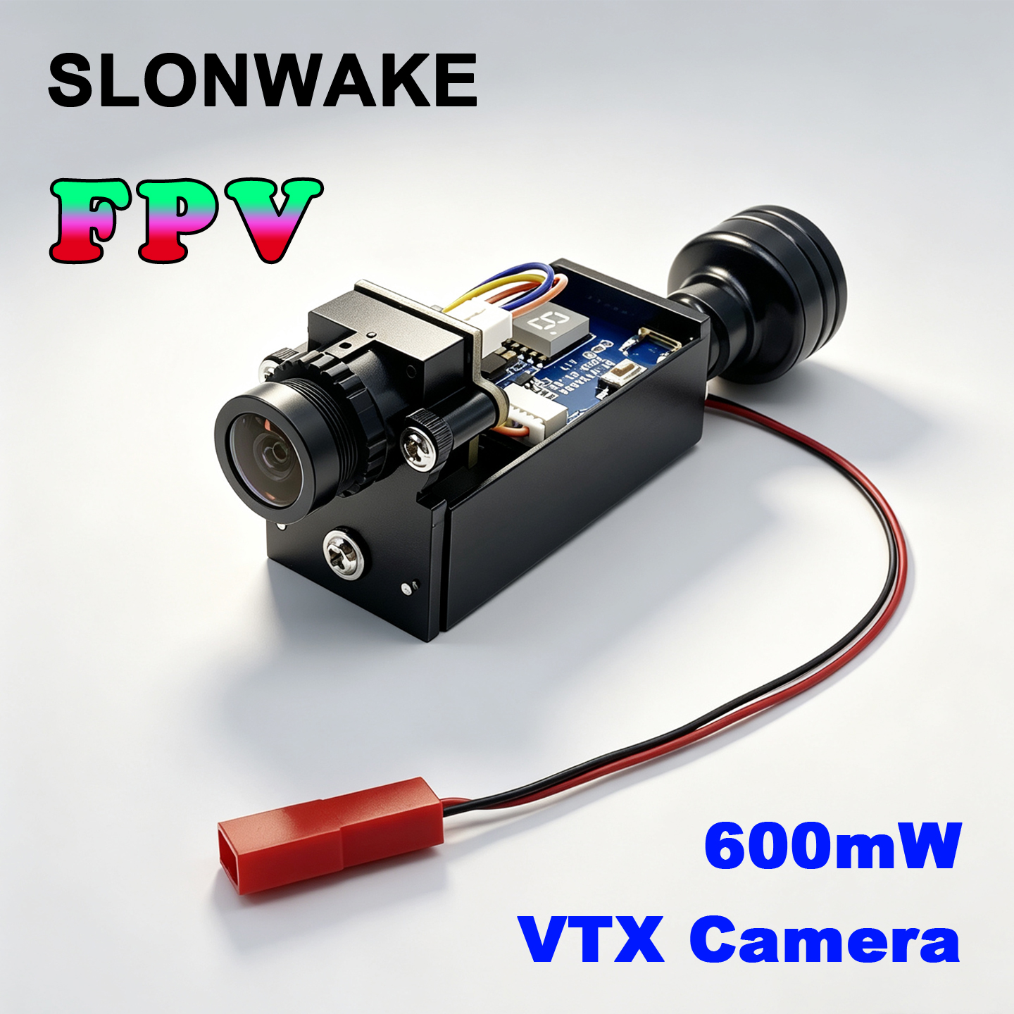 Fpv Drone Vtx - SLONWAKE 5.8G 48CH 600mW Drahtloser AV-Bildübertragungssender