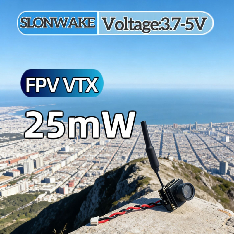 Fpv Drone Vtx - SLONWAKE FPV 25mW Leistungssimulations-VTX Integrierter Sender
