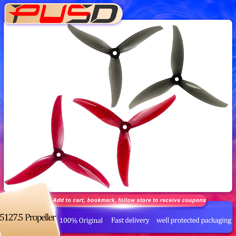 Fpv Drone Motor - Gemfan Proxy 5127,5 10Pairs 10CW +