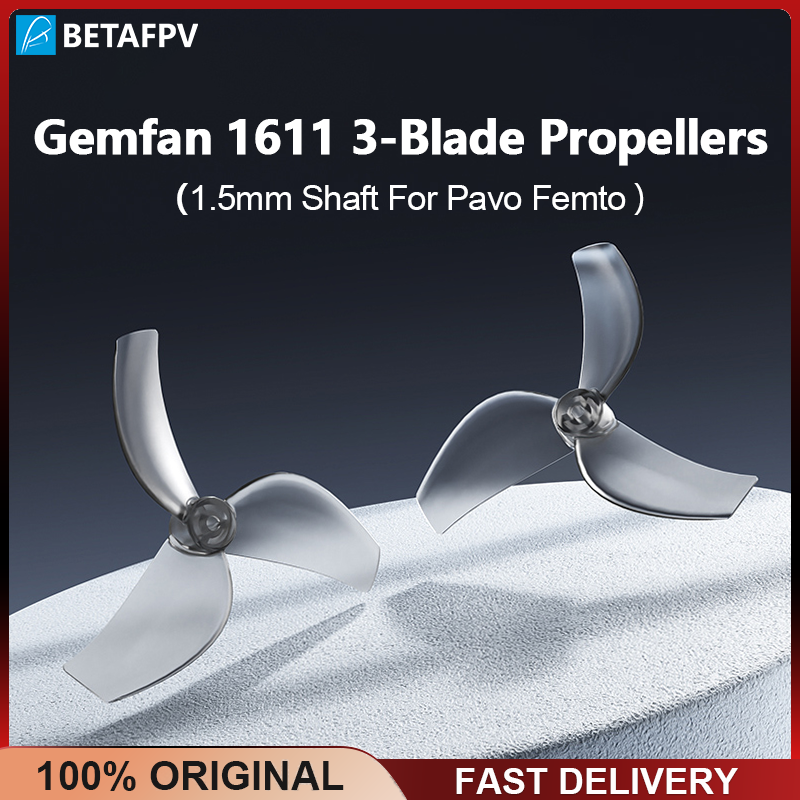 Fpv Drone Motor - BETAFPV 12 Stück Gemfan 1611 3-Blatt