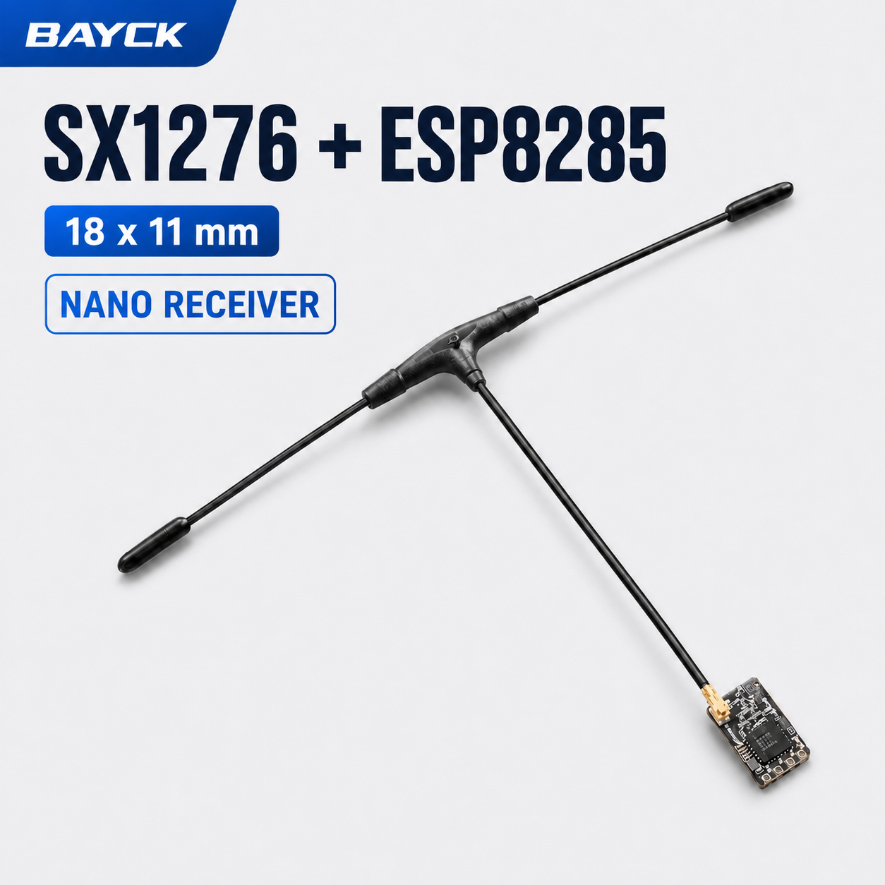 Fpv Drone Antenna - BAYCK ExpressLRS 915MHz Nano-Empfänger 0,6g 18x11mm
