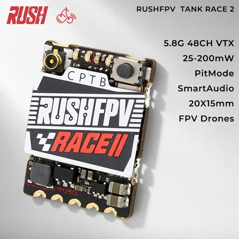 Fpv Drone Vtx - RushFPV 5,8GHz FPV VTX 48CH 25-200mW