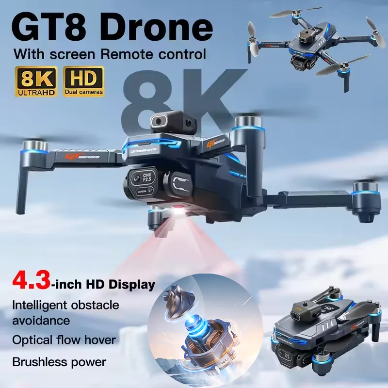 Fpv Drone Charger - ANATEL-Zertifizierte Brandneue Drohne mit 4K Dual