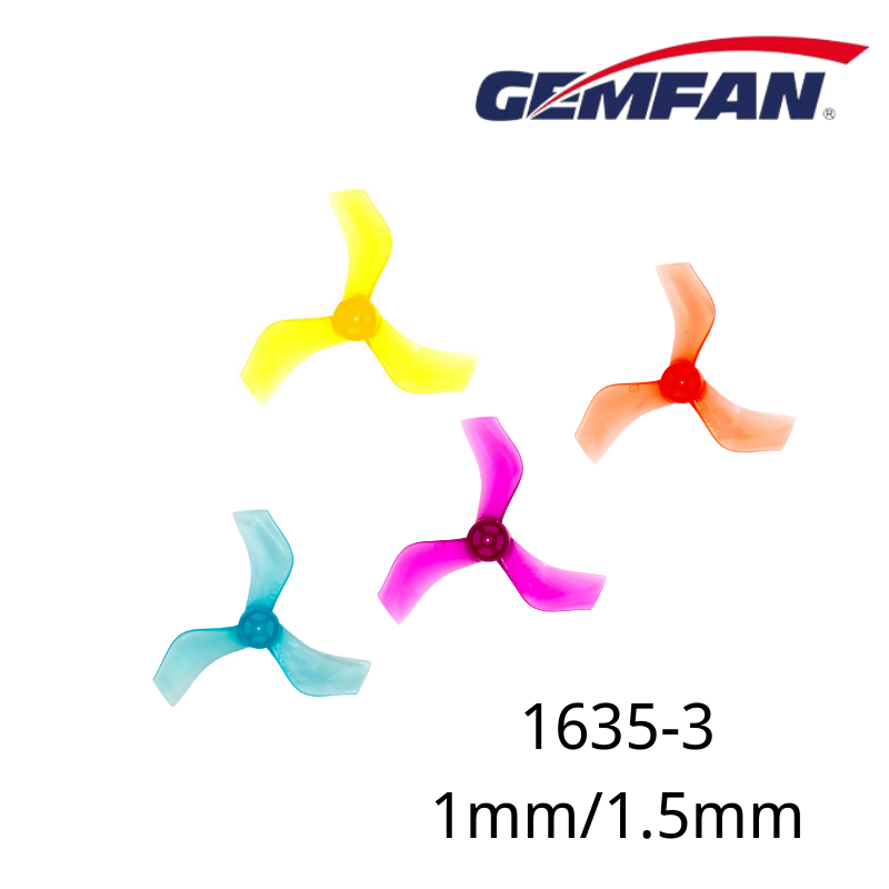 Fpv Drone Motor - Gemfan 1635 40mm 3-Blatt-Propeller 8 Paar