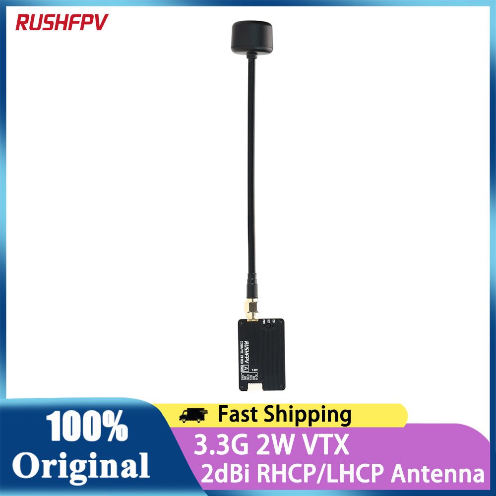 Fpv Drone Antenna - RUSHFPV 3,3G 2W VTX Videosender FPV