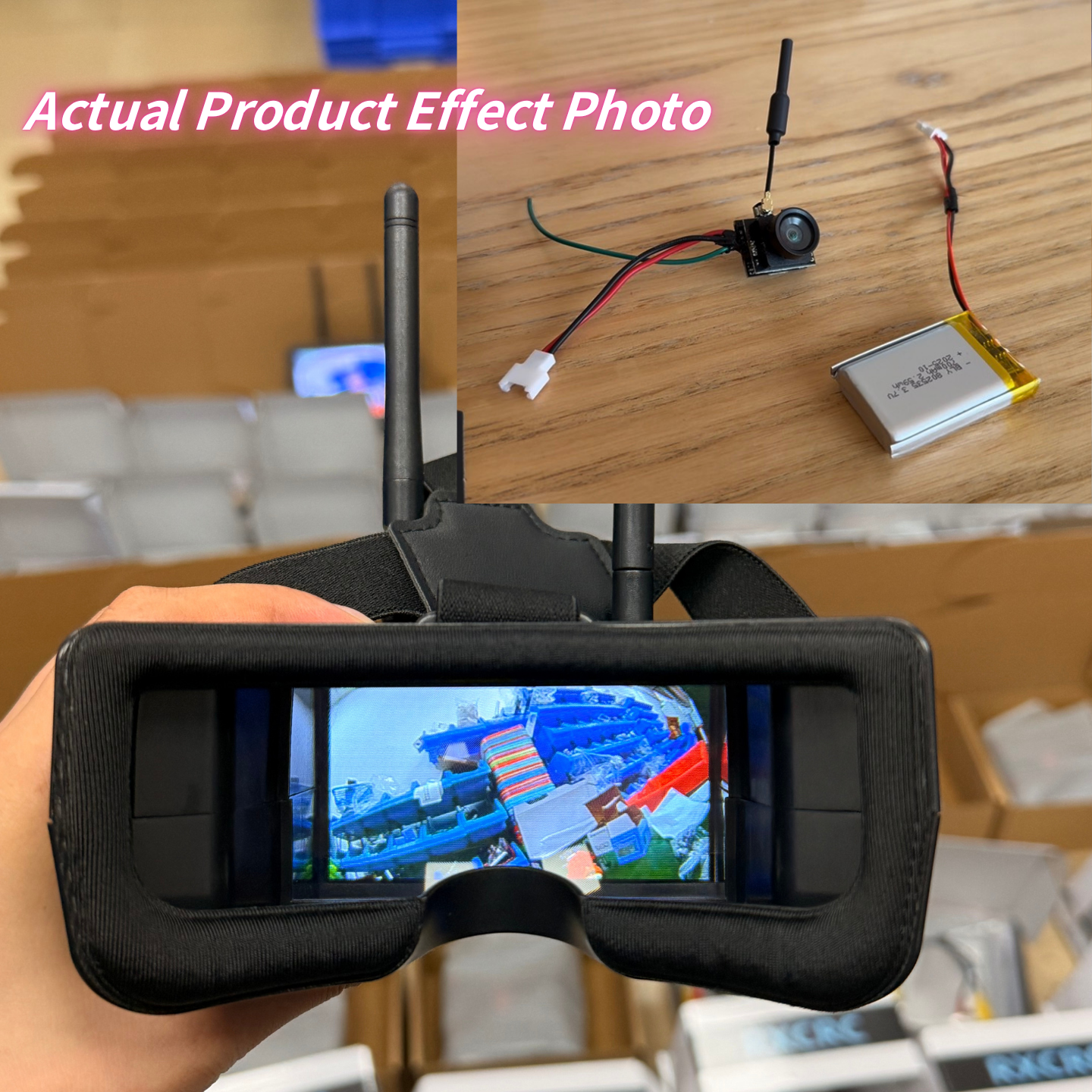 Fpv Drone Vtx - SLONWAKE 5.8G Analoger VTX-Übertragungskamera All-in-One 200mW