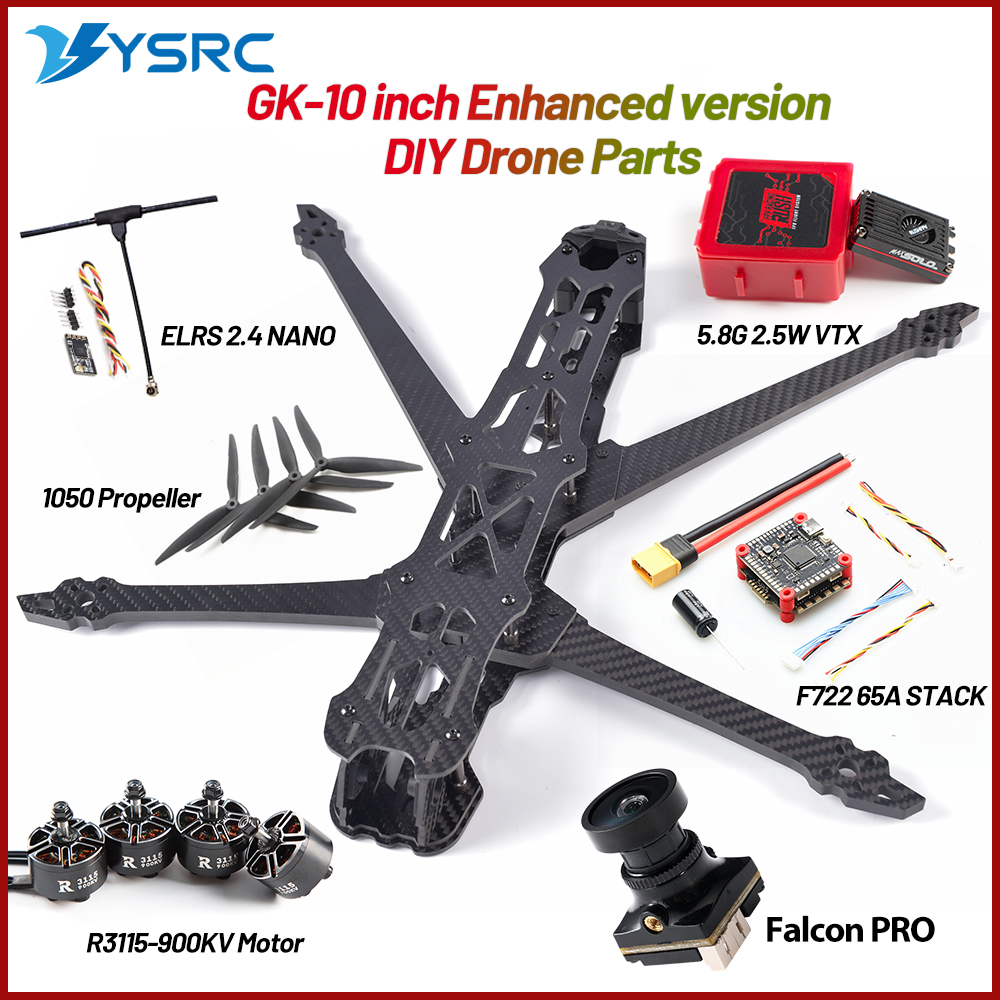 Fpv Drone Kit - GK-V3 10 zoll 435mm Radstand Carbon