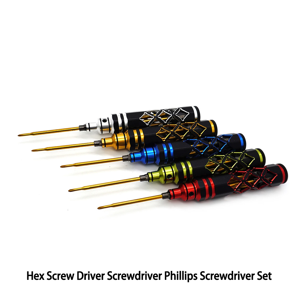 Fpv Drone Tool Kit - 1,5/2,0/2,5/3,0 mm Sechskant-Schraubendreher-Set, Phillips-Schraubendreher-Set, Sechskant-Werkzeugset für