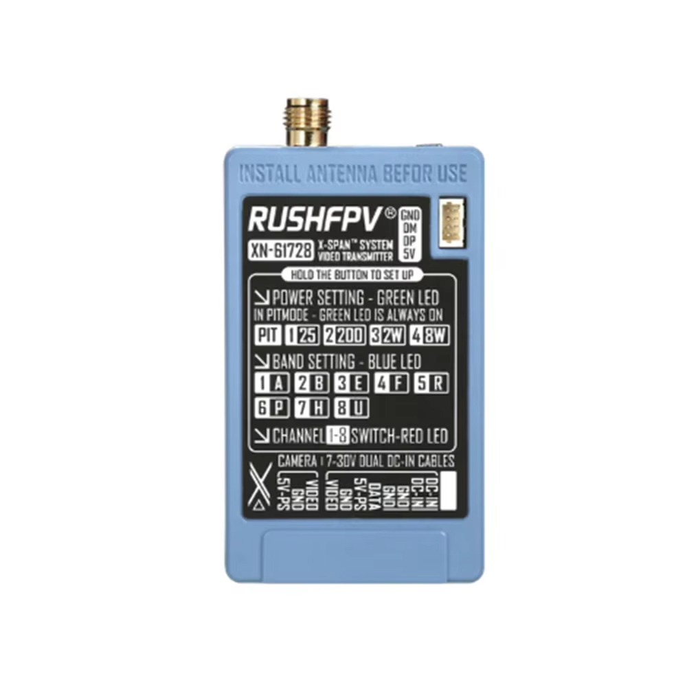 RUSHFPV 6.1‑7.2G 8W X61728 VTX – Fpv Drone Antenna Bewertung und Preis