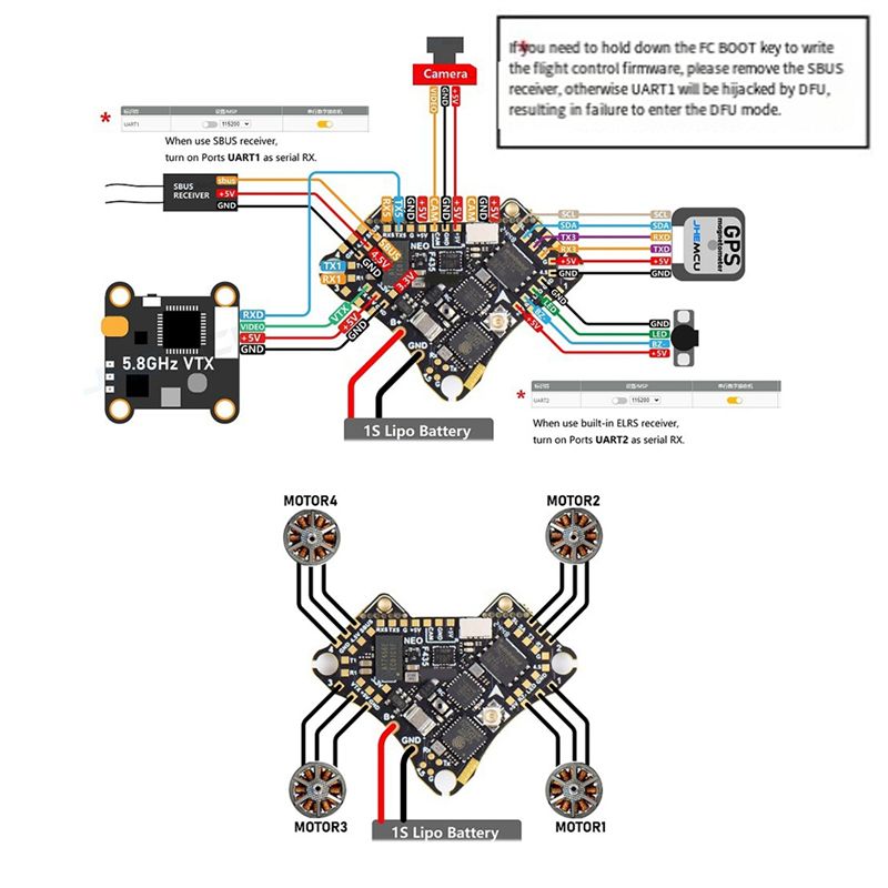 FBIL-F435 NEO 1S AIO Flugcontr – Fpv Drone Flight Controller Bewertung und Preis