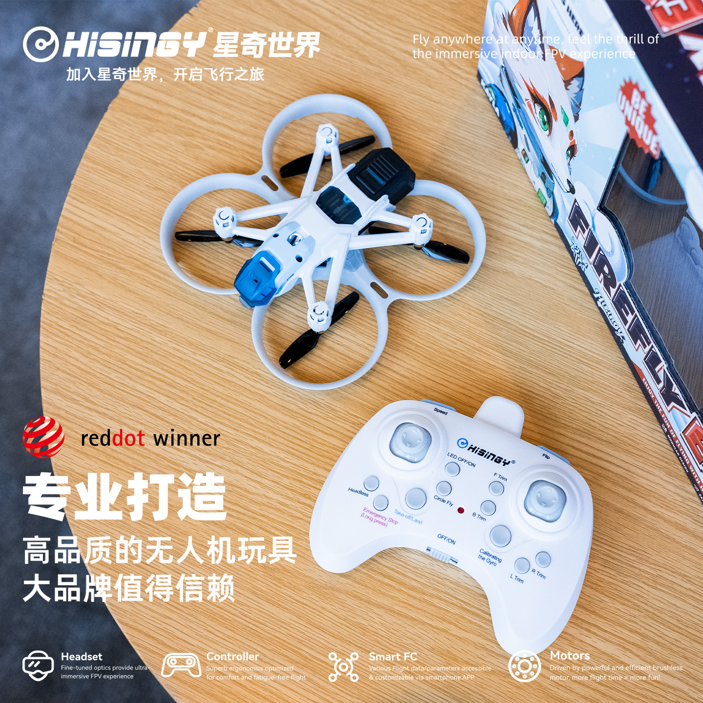 Hisingy Firefly-EX Modell Droh – Fpv Drone Charger Bewertung und Preis