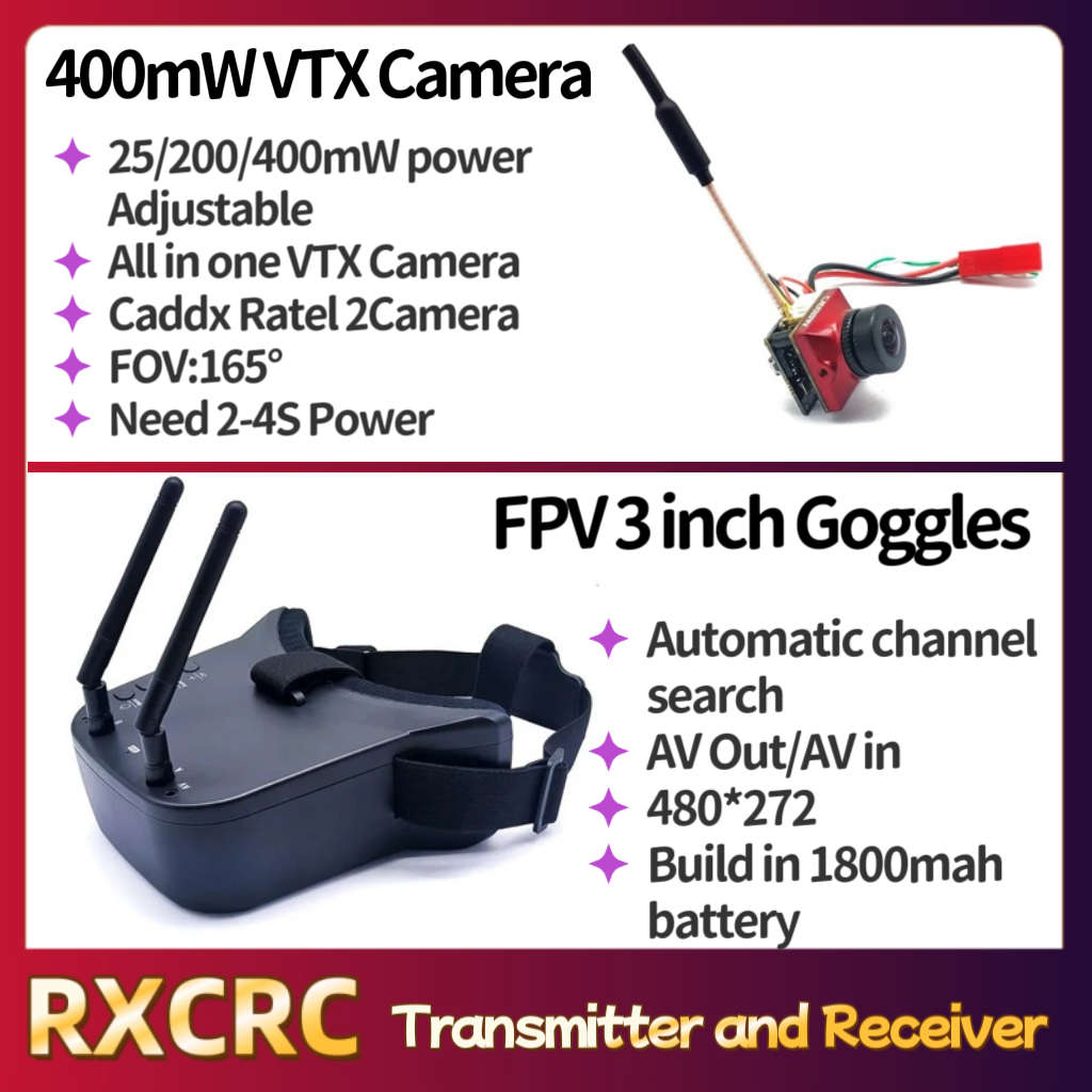 RXCRC 5,8G Modul Sender 400 mW – Fpv Drone Goggles Bewertung und Preis
