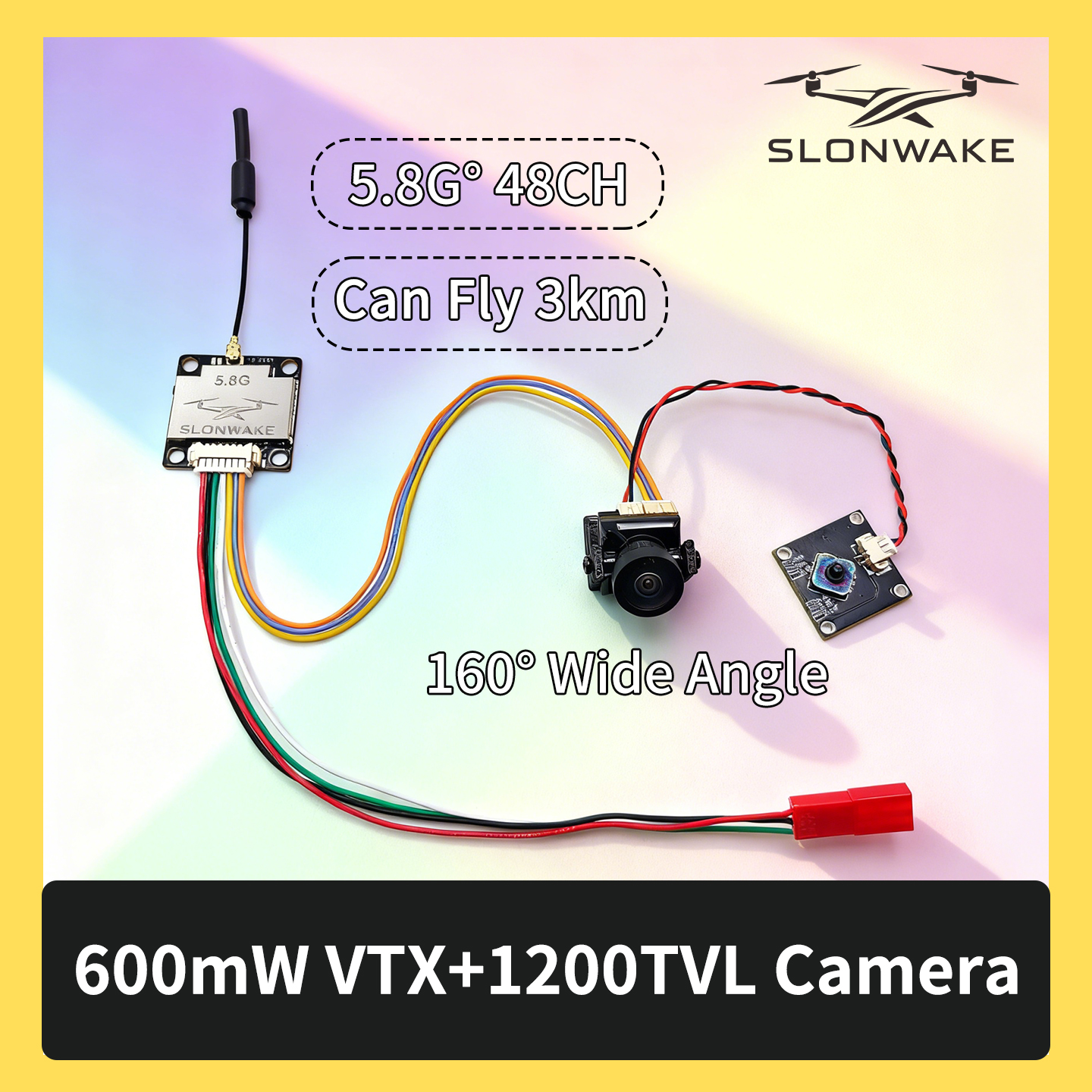 SLONWAKE 5.8G 600 mW 7–24 V FP – Fpv Drone Kit Bewertung und Preis