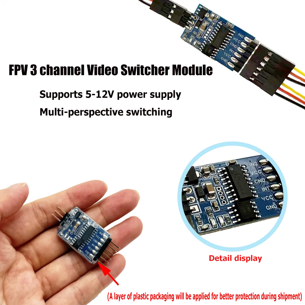 5,8G 3-Kanal-Video-Switcher-Mo – Fpv Drone Battery Bewertung und Preis