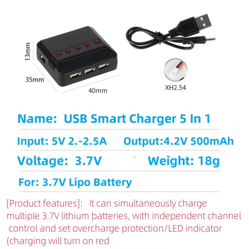 Syma X5HW X5HC X5C X5SW 3,7 V  – Fpv Drone Charger Bewertung und Preis