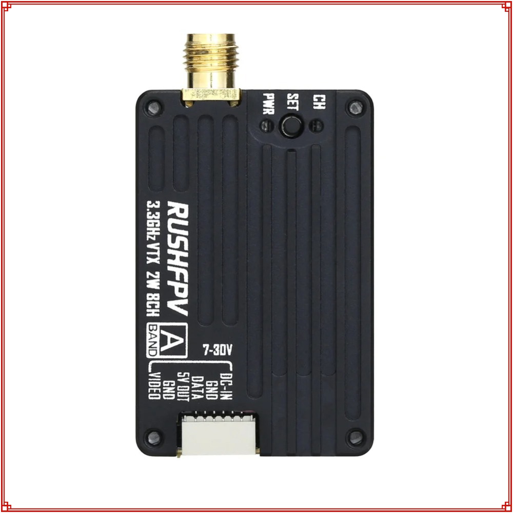 2026 Neuer RUSHFPV 3.3G 2W VTX – Fpv Drone Antenna Bewertung und Preis