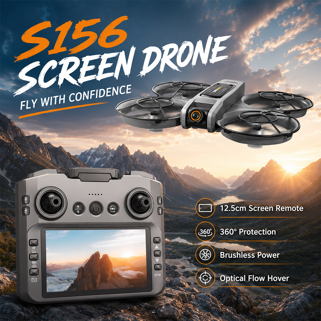 ZNLYRION S156 RC-Drohne mit 8K – Fpv Drone Bag Bewertung und Preis