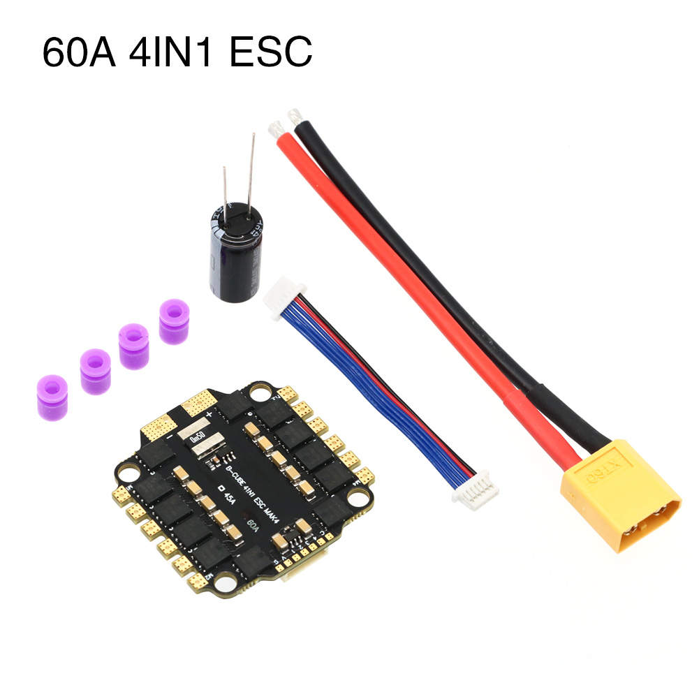 UAngel 4IN1 45A 60A ESC BLHELI – Fpv Drone Esc Bewertung und Preis