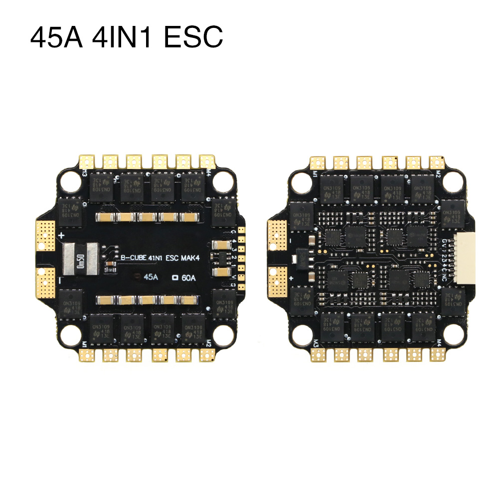 UAngel 4IN1 45A 60A ESC BLHELI – Fpv Drone Esc Bewertung und Preis