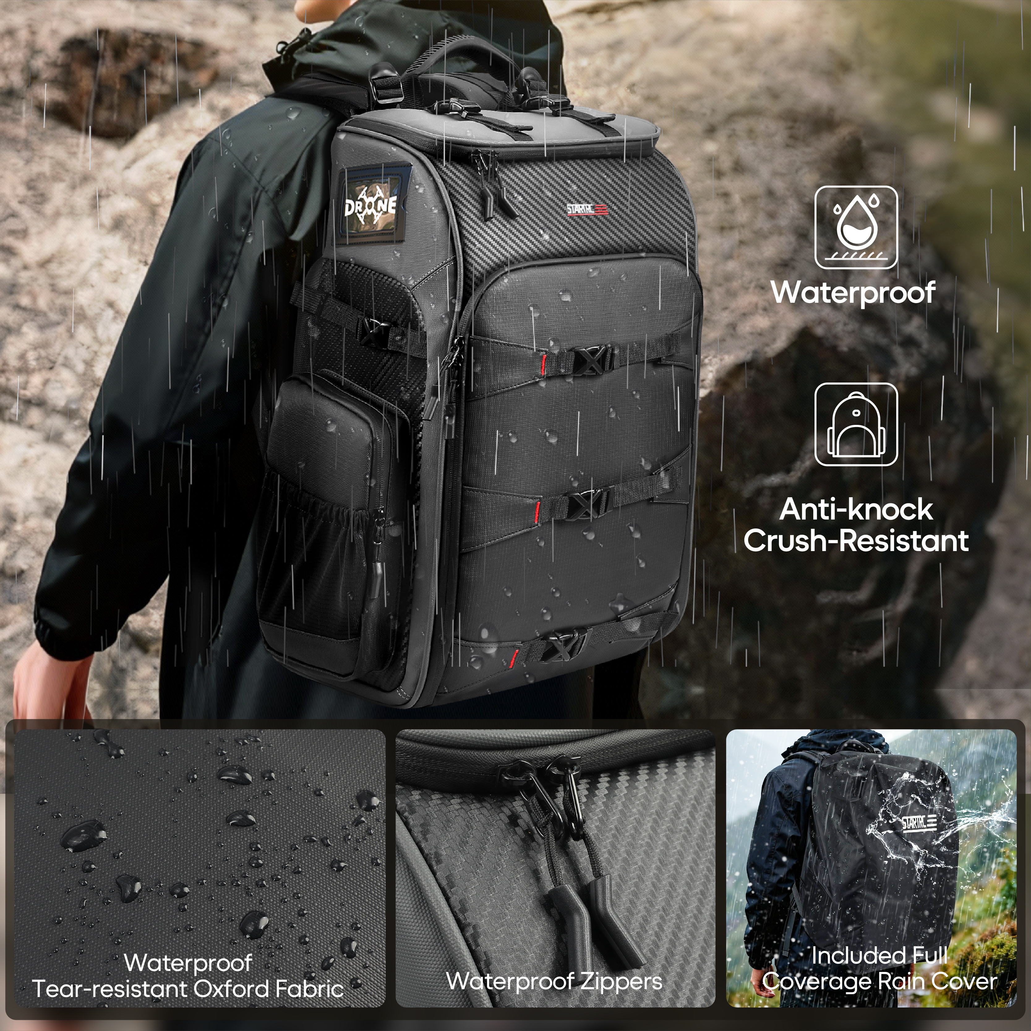 FPV-Drohnen-Rucksack 40L Profe – Fpv Drone Bag Bewertung und Preis