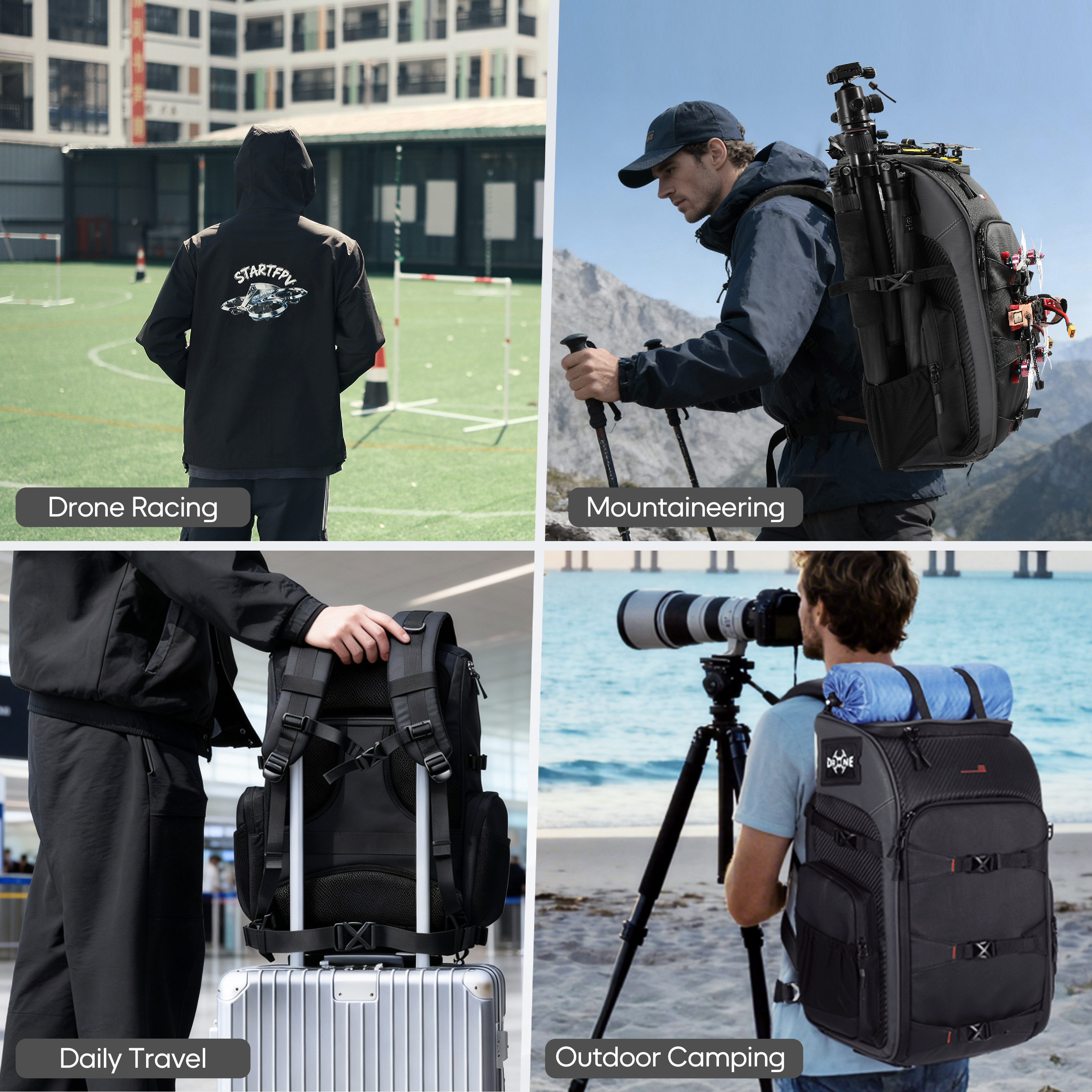 FPV-Drohnen-Rucksack 40L Profe – Fpv Drone Bag Bewertung und Preis