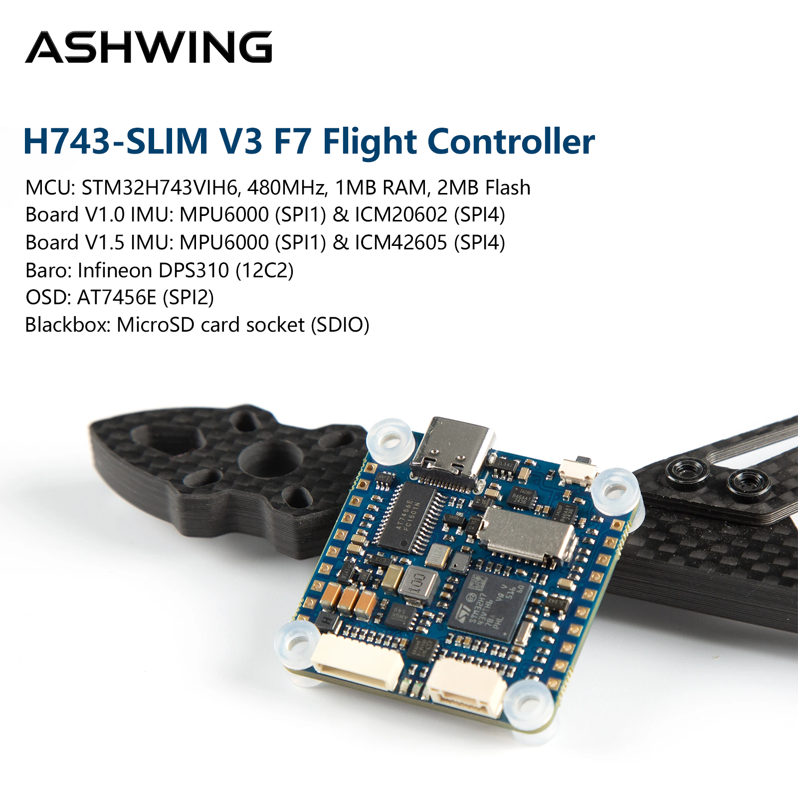 H743-SLIM V3 Flugcontroller ST – Fpv Drone Flight Controller Bewertung und Preis