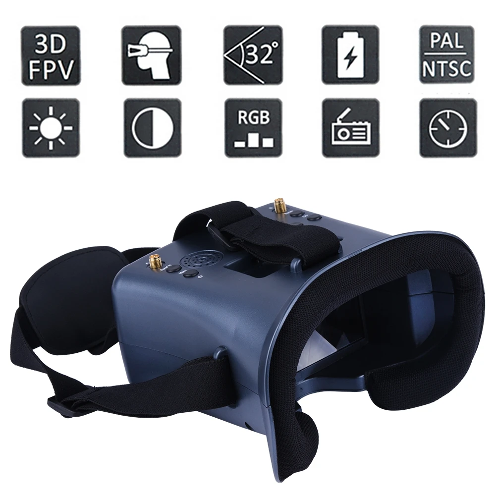 5,8G 40CH 4,3 Zoll 800*480 Vid – Fpv Drone Goggles Bewertung und Preis