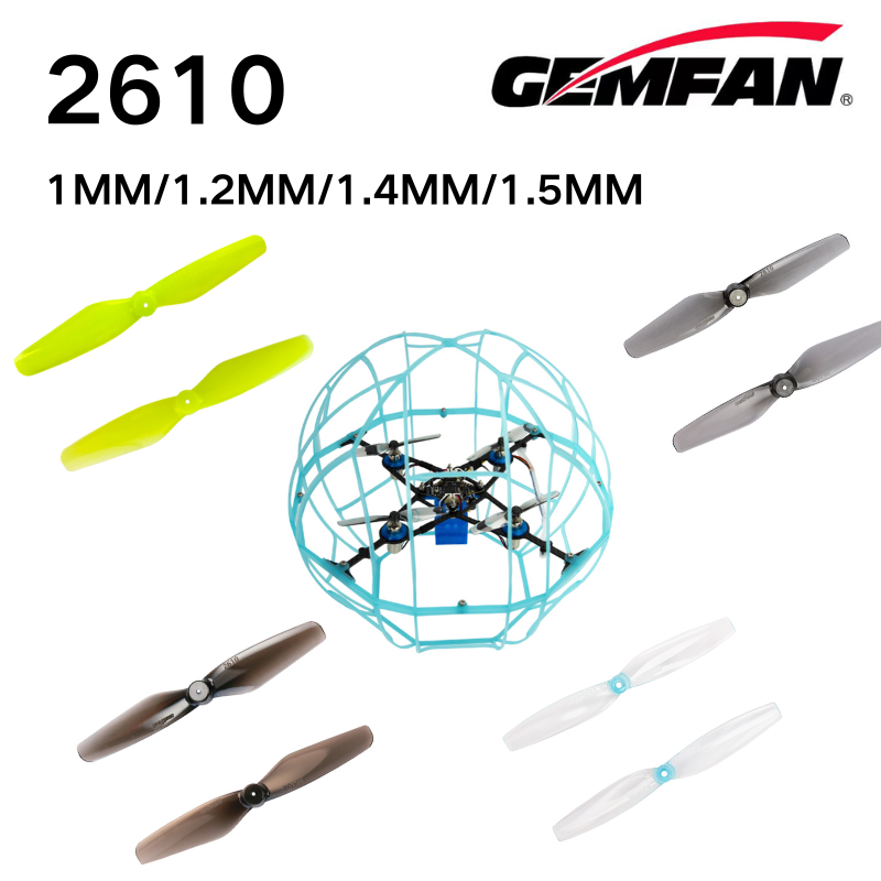 2610 Requisiten Gemfan 2,6 Zol – Fpv Drone Esc Bewertung und Preis