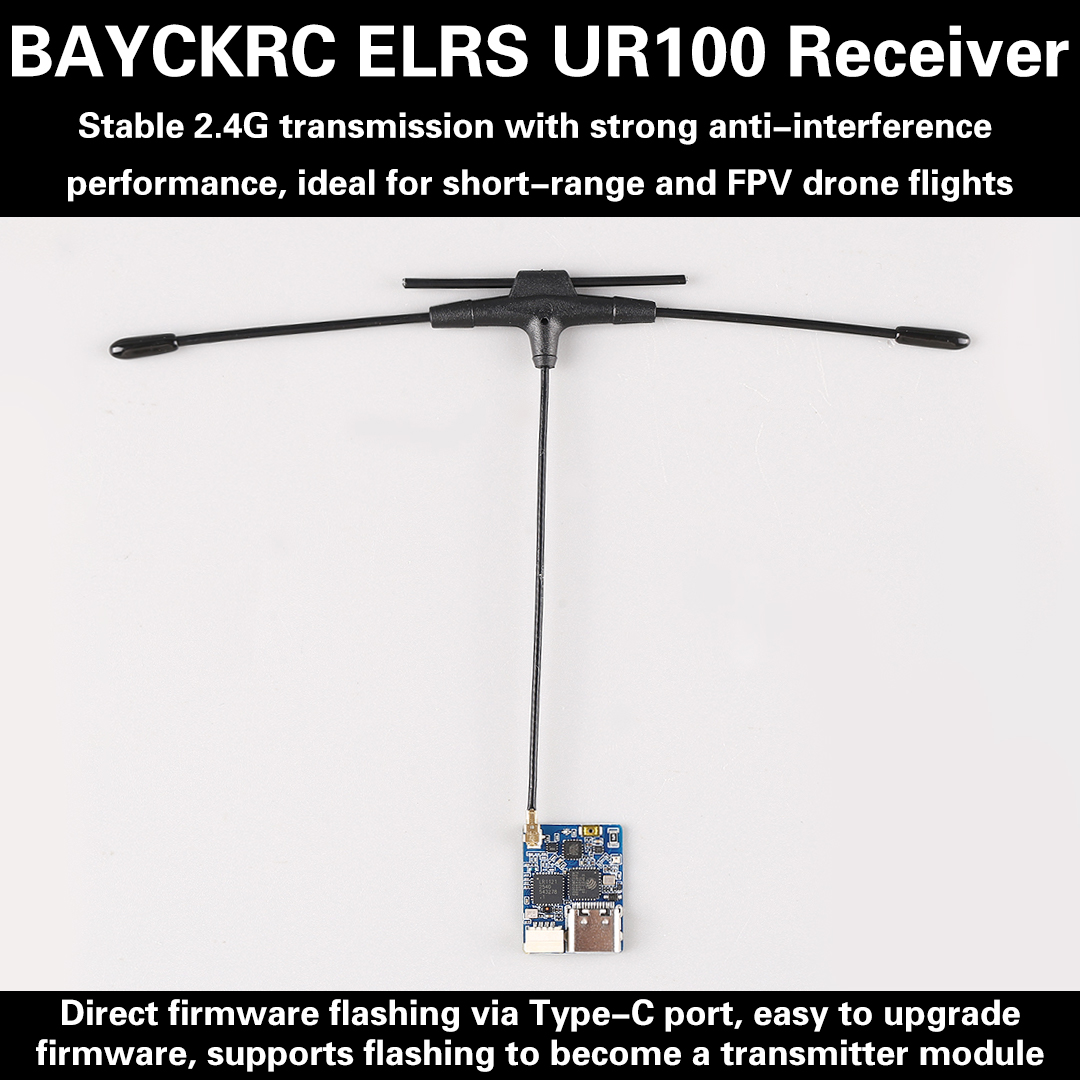 BAYCKRC UR100 ExpressLRS Dual- – Fpv Drone Frame Bewertung und Preis